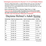 Daytona Glide Flip Up Modular Helmet Black Cherry - MG1-BC
