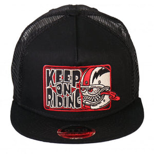 Bobber Monster "Keep On Riding" Snap Back Hat