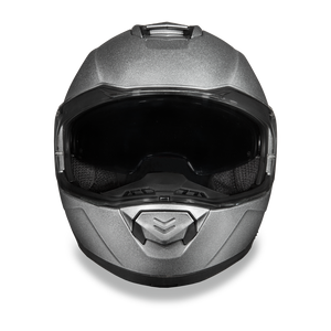 Daytona Glide Flip Up Modular Helmet Silver Metallic - MG1-SM