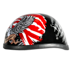 Daytona Premium NOVELTY Helmet "Freedom USA Eagle Flag" 6002FR2