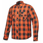 Valiant Men's Orange & Black "Armored" Flannel Kevlar Jacket - Shirt TW136.16  Free Shipping