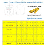 Valiant Men's Orange & Black "Armored" Flannel Kevlar Jacket - Shirt TW136.16  Free Shipping