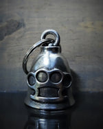 Bravo BB-83 Brass Knuckles Bell Motorcycle Bell Comes With Legend of Bell  and Velvet Gift Pouch
