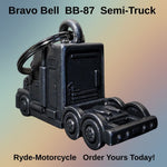 Bravo BB-87 Semi-Truck Motorcycle Bell Includes Legend and Velvet Gift Pouch