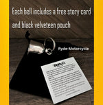 Bravo BB-104 FTW Motorcycle Bell Comes With Legend of Bell and Velvet Gift Pouch