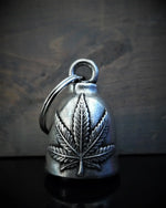 Bravo BB-113 Marijuana Bud Leaf  Motorcycle Bell Comes With Legend of Bell and Velvet Gift Pouch