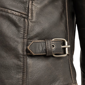 Premium Antique Brown Leather Lightweight Motorcycle Jacket