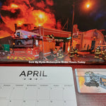 2024 Fire Trucks in Action Large 17 x 12" Wall Calendar