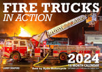 2024 Fire Trucks in Action Large 17 x 12" Wall Calendar