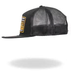 We The People Are Pissed Off! American Flag "Snapback" Hat Black Mesh Back