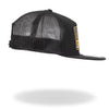 We The People Are Pissed Off! American Flag "Snapback" Hat Black Mesh Back