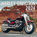 2024 Harley Wall Calendar 12 X 12
