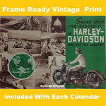 2024 Deluxe Harley Davidson 17" x 12" Wall Calendar