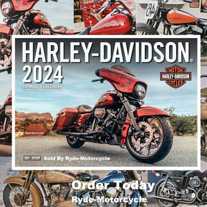 2024 Deluxe Harley Davidson 17" x 12" Wall Calendar