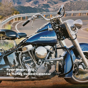 2024 Deluxe Harley Davidson 17" x 12" Wall Calendar