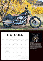 2024 Deluxe Harley Davidson 17" x 12" Wall Calendar