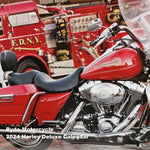 2024 Deluxe Harley Davidson 17" x 12" Wall Calendar