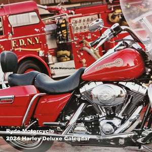 2024 Deluxe Harley Davidson 17" x 12" Wall Calendar