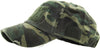 USA Green Camo Distressed Vintage Style Baseball Cap Hat