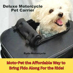 Moto-Pet Deluxe Motorcycle Pet Carrier - Compare to Kuryakyn & Save Big $$