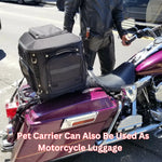 Moto-Pet Deluxe Motorcycle Pet Carrier - Compare to Kuryakyn & Save Big $$