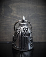 Bravo BB-94 The 2nd Amendment Bell Motorcycle Bell Comes With Legend of Bell and Velvet Gift Pouch