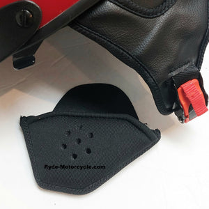 Small Black Ear Pad Inserts -  DOT Half Helmets with "Y Strap"