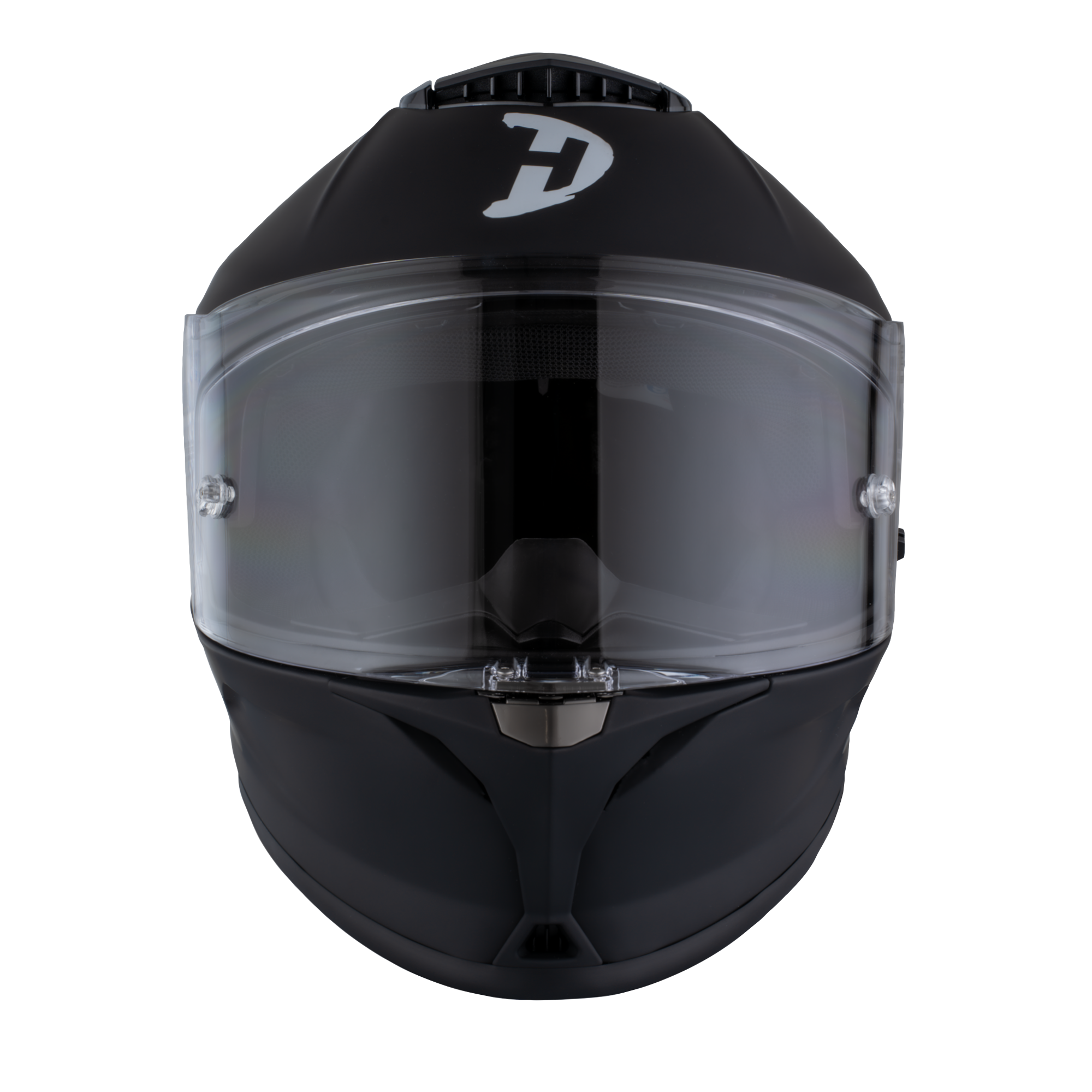 Daytona Viper Dull Flat Black DOT Full Face Motorcycle Helmet No Fog F – Ryde-Motorcycle