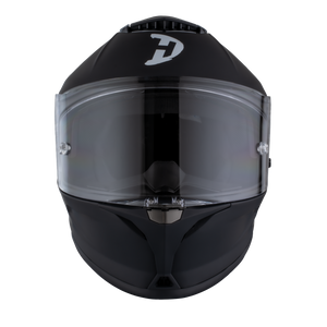 Daytona Viper Dull Flat Black DOT Full Face Motorcycle Helmet No Fog F – Ryde-Motorcycle