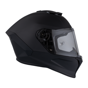 Daytona Viper Dull Flat Black DOT Full Face Motorcycle Helmet No Fog F – Ryde-Motorcycle