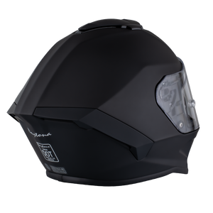 black motorcycle helmets with face shield Daytona Viper Dull Flat Black DOT Full Face Motorcycle Helmet No Fog F – Ryde-Motorcycle