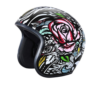 D.O.T. Daytona 3/4 Open Face Helmet - Unisex - Tribal D.O.T. Daytona 3/4 Open Face Helmet - Unisex - Tribal