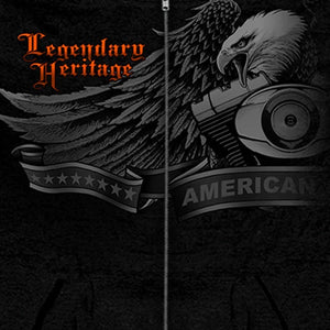 Heritage Legendary Eagle Wing Zip Up Hoodie