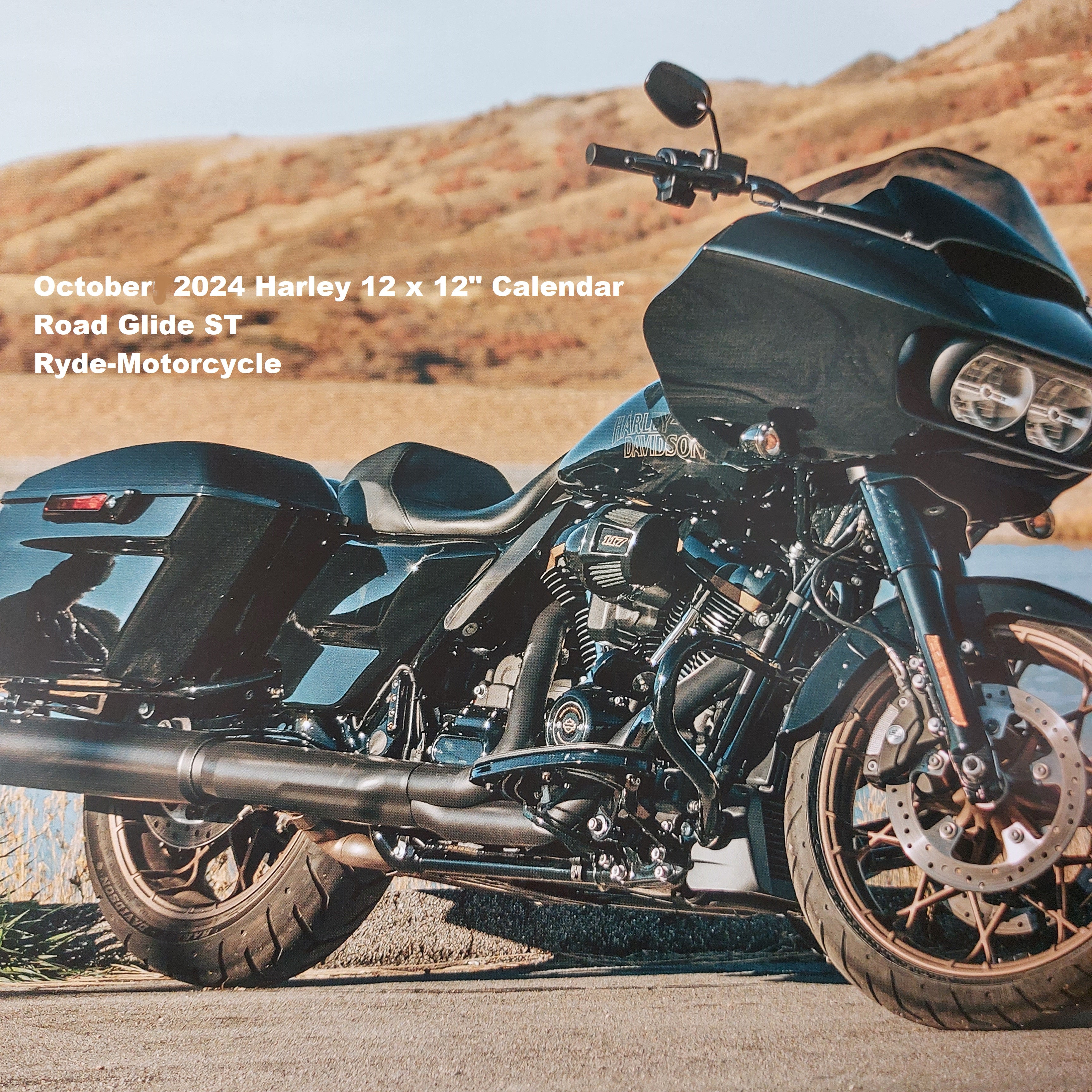 2024 Harley Wall Calendar 12 X 12
