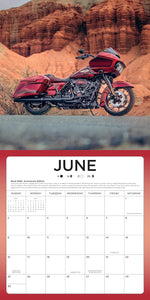2024 Harley Wall Calendar 12 X 12