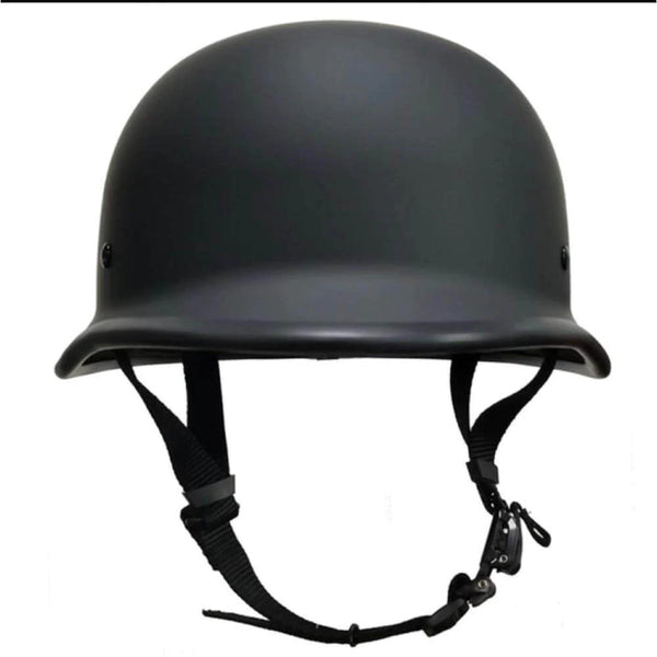 bike helmet mushroom head Micro DOT "Mayhem" Flat Black German Helmet