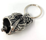 Bravo BB-54 Grim Reaper Motorcycle Bell Comes With Legend of Bell  and Velvet Gift Pouch