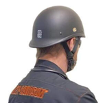 Micro DOT "Twister 2.0 - T360" Reversible Flat Black Half Helmet No Mushroom Look