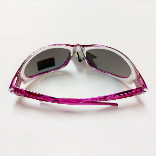 Pink top motorcycle sunglasses