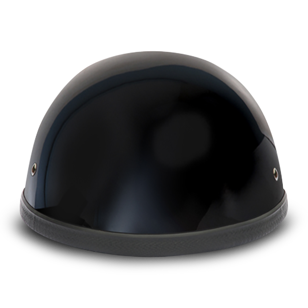 Daytona NOVELTY Non-Certified Helmet - Unisex - Hi-Gloss Black Eagle - 1002A
