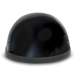 Daytona NOVELTY Non-Certified Helmet - Unisex - Hi-Gloss Black Eagle - 1002A