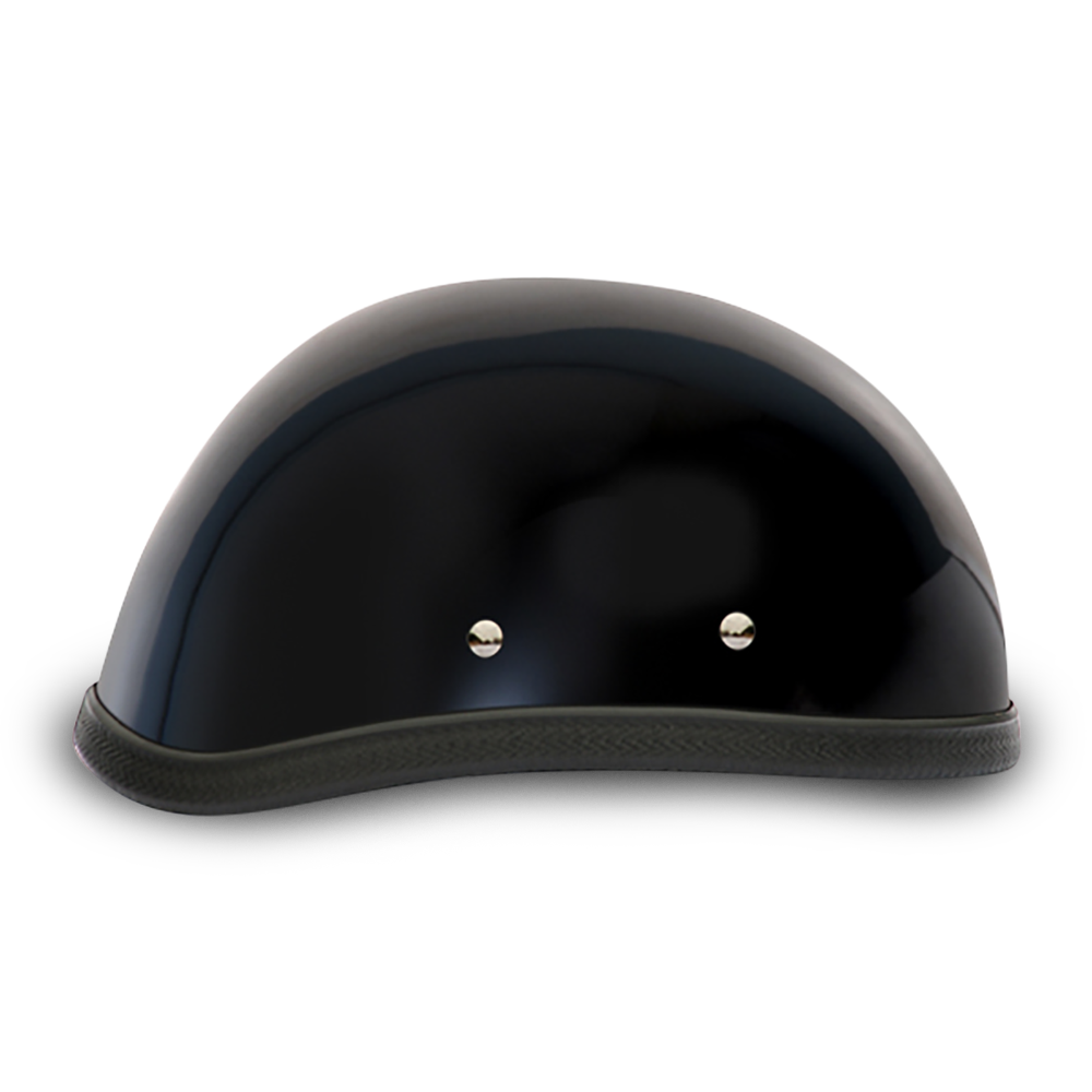 Daytona NOVELTY Non-Certified Helmet - Unisex - Hi-Gloss Black Eagle - 1002A
