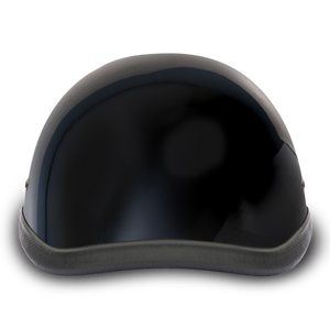 Daytona NOVELTY Non-Certified Helmet - Unisex - Hi-Gloss Black Eagle - 1002A