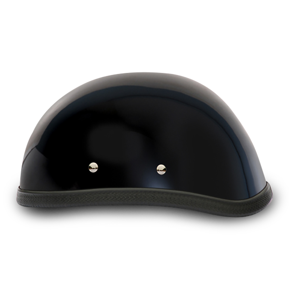 Daytona NOVELTY Non-Certified Helmet - Unisex - Hi-Gloss Black Eagle - 1002A