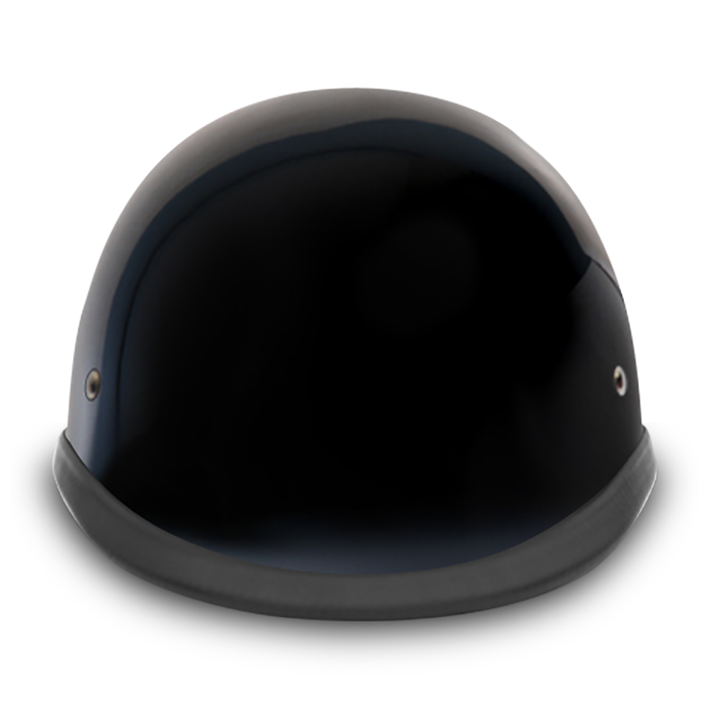 Daytona NOVELTY Non-Certified Helmet - Unisex - Hi-Gloss Black Hawk - 1003A