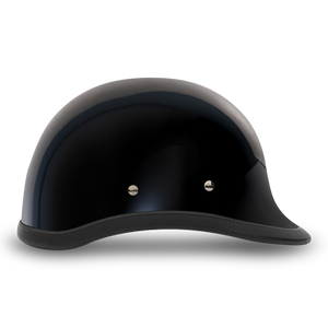 Daytona NOVELTY Non-Certified Helmet - Unisex - Hi-Gloss Black Hawk - 1003A