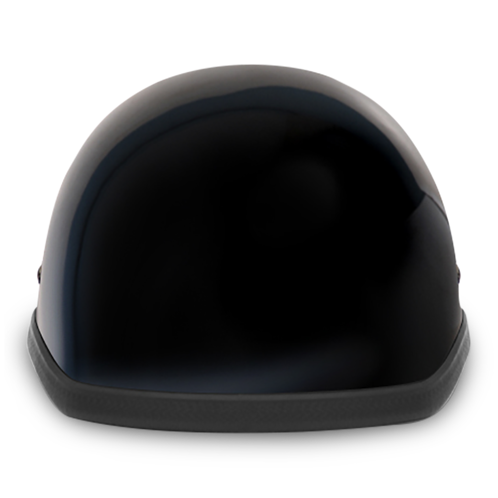 Daytona NOVELTY Non-Certified Helmet - Unisex - Hi-Gloss Black Hawk - 1003A