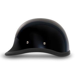 Daytona NOVELTY Non-Certified Helmet - Unisex - Hi-Gloss Black Hawk - 1003A