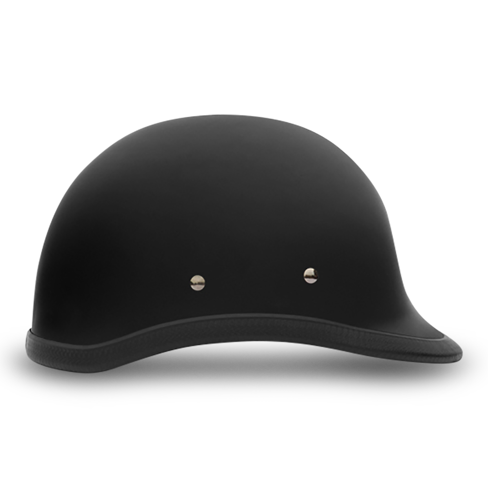 Daytona NOVELTY Non-Certified Helmet - Unisex - Flat/Dull Black Hawk - 1003B