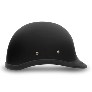 Daytona NOVELTY Non-Certified Helmet - Unisex - Flat/Dull Black Hawk - 1003B